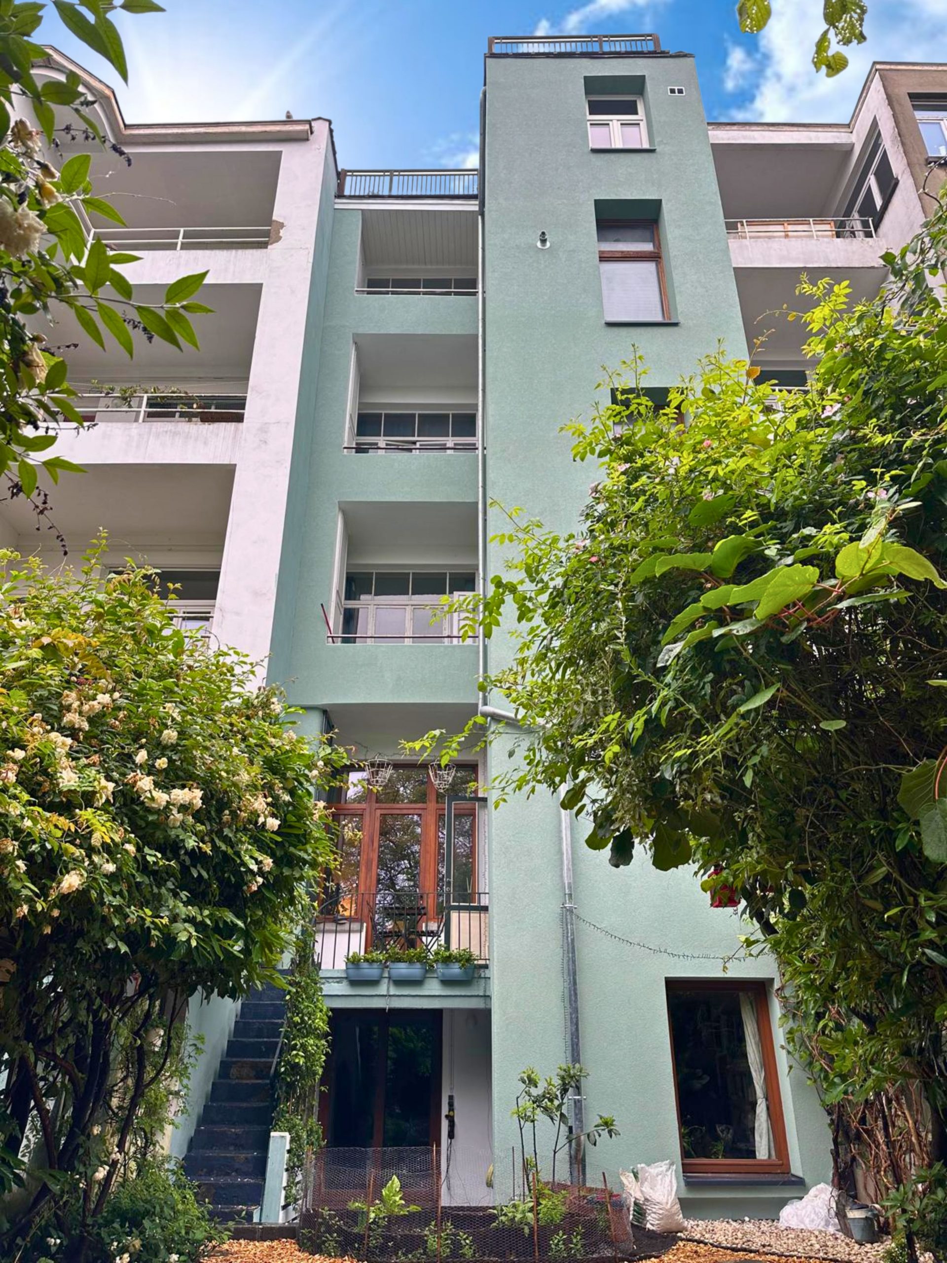 13. Façade isolée + recouvrement